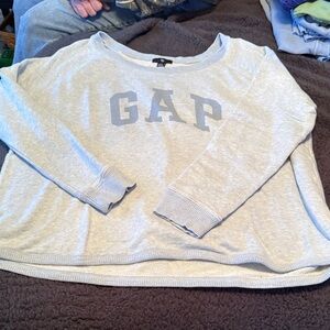 GAP Light blue Logo Sweatshirt